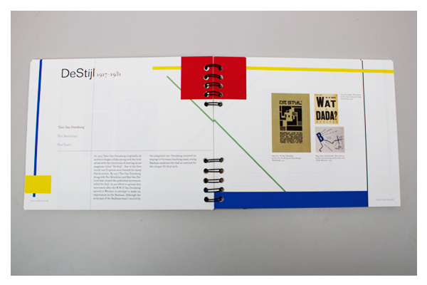 History of Graphic Design Publication Design